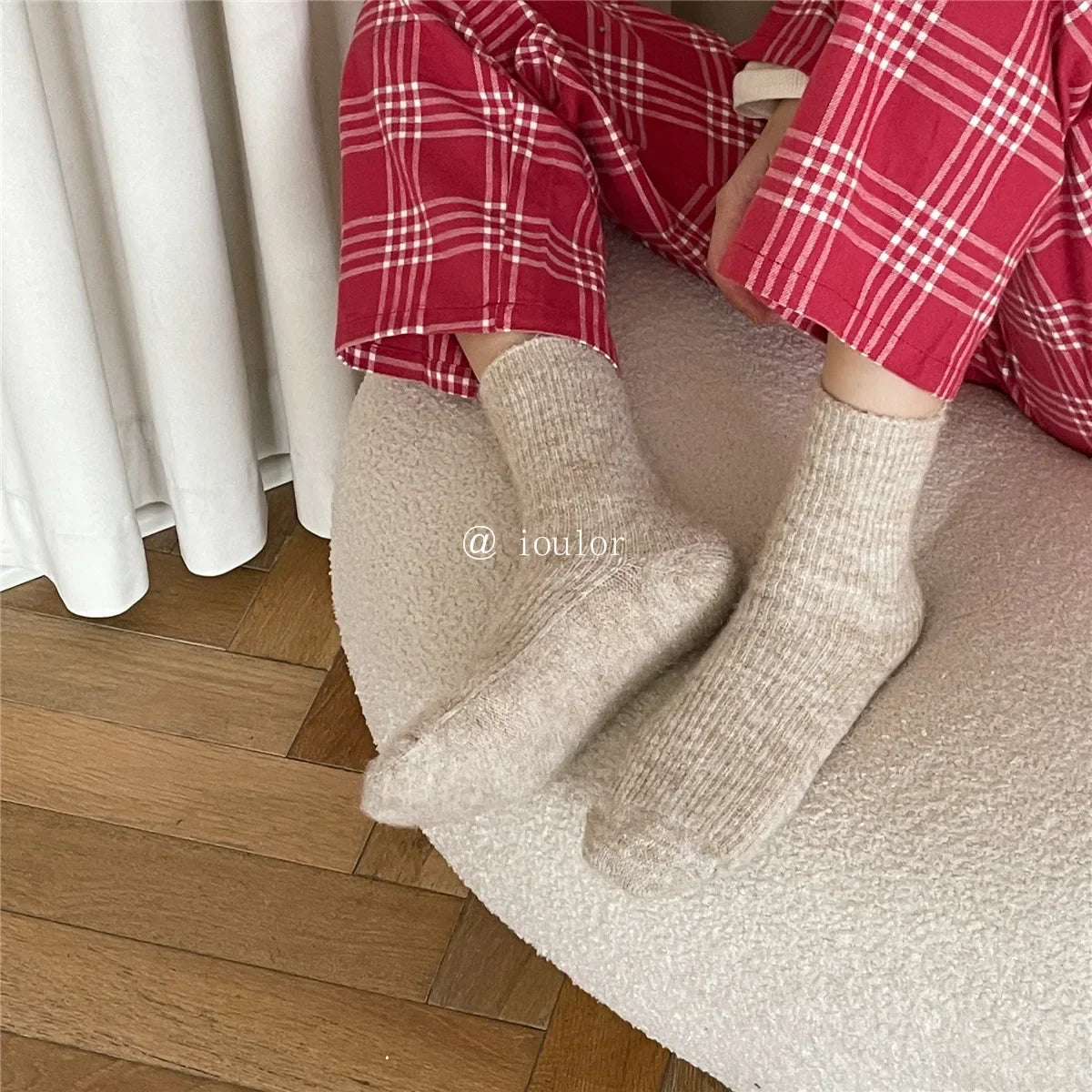 Wool Women Socks Solid Socks Super Thicker Warm Socks for Male Men Merino Wool Socks Against Cold Snow Terry Socks Wholesale