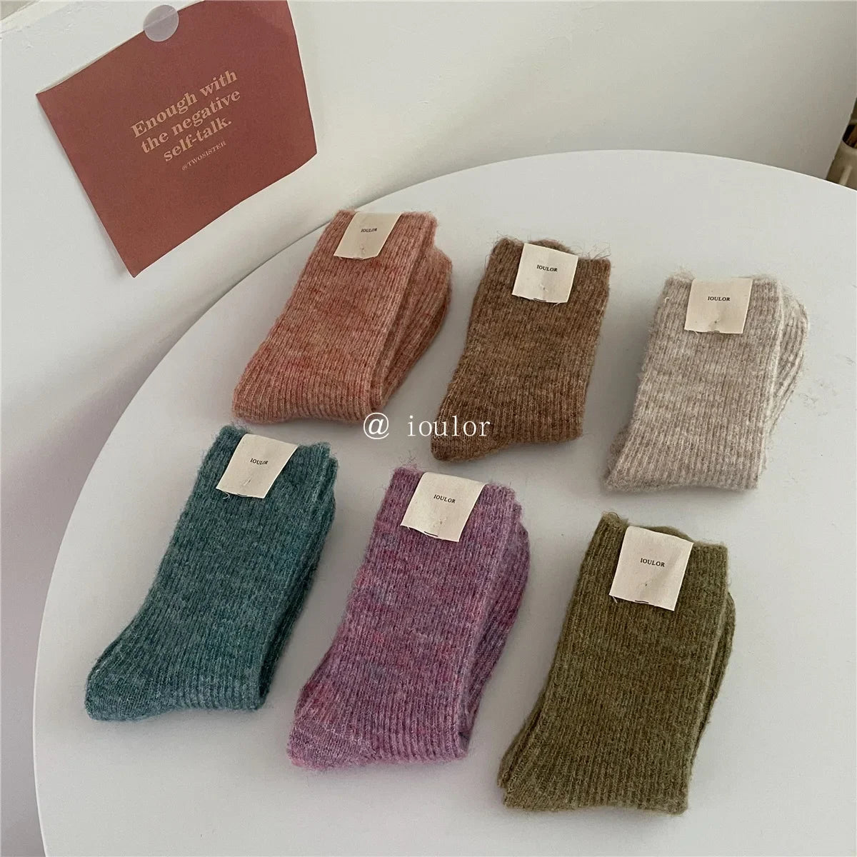 Wool Women Socks Solid Socks Super Thicker Warm Socks for Male Men Merino Wool Socks Against Cold Snow Terry Socks Wholesale