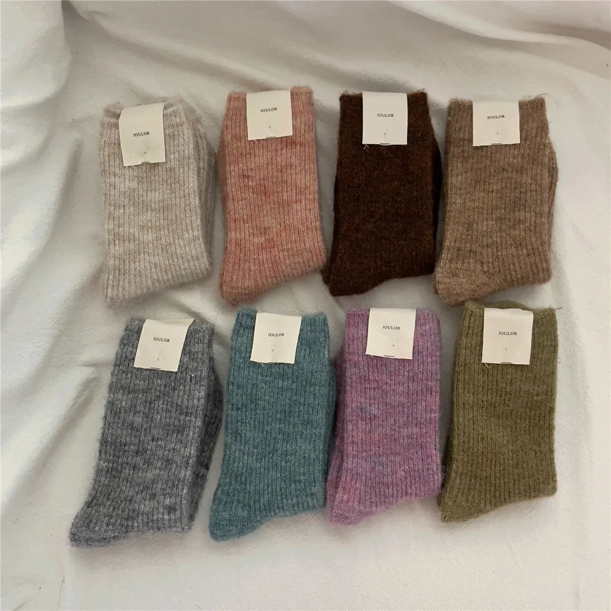 Wool Women Socks Solid Socks Super Thicker Warm Socks for Male Men Merino Wool Socks Against Cold Snow Terry Socks Wholesale