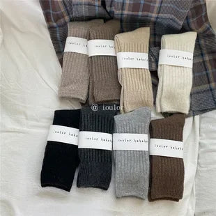 Wool Women Socks Solid Socks Super Thicker Warm Socks for Male Men Merino Wool Socks Against Cold Snow Terry Socks Wholesale