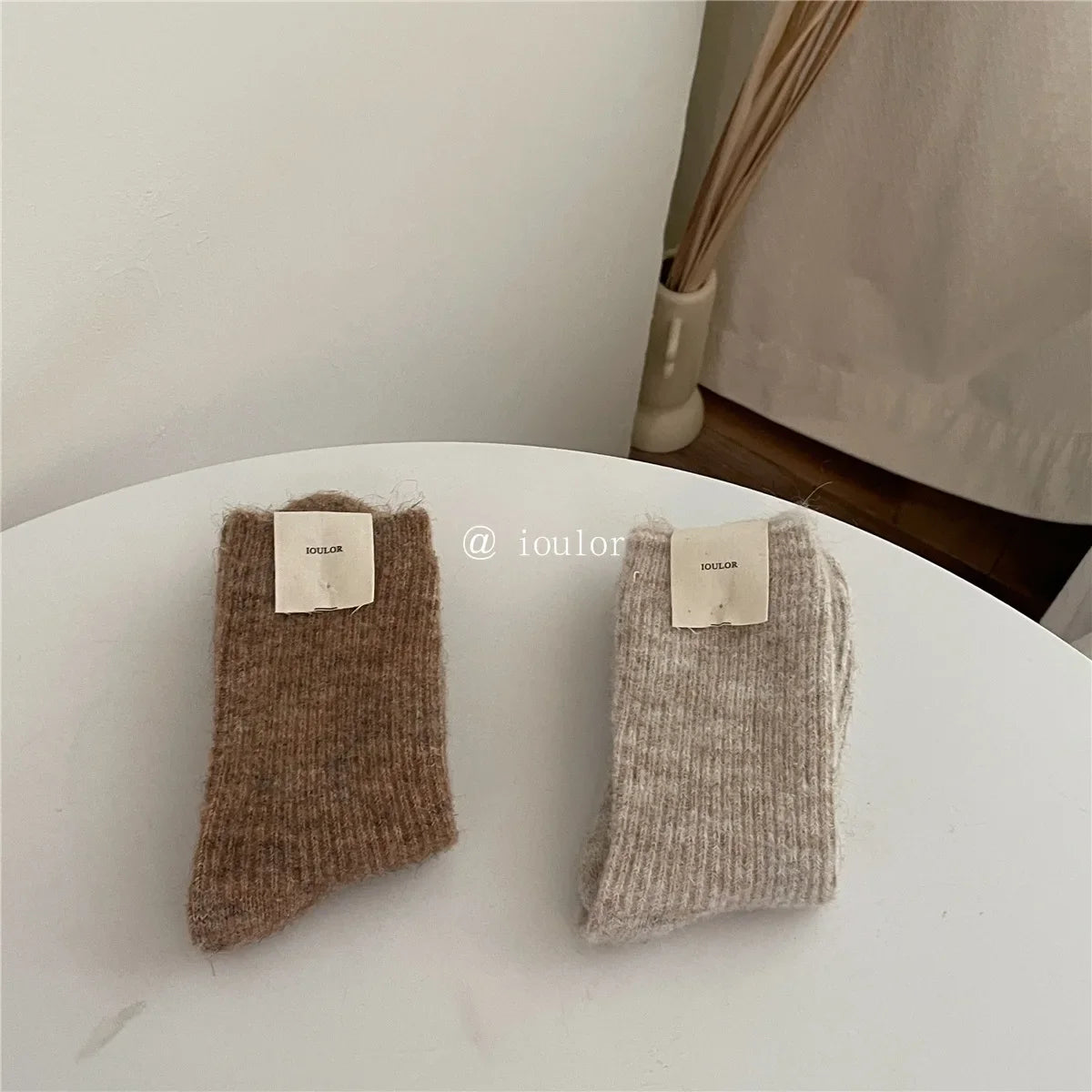 Wool Women Socks Solid Socks Super Thicker Warm Socks for Male Men Merino Wool Socks Against Cold Snow Terry Socks Wholesale