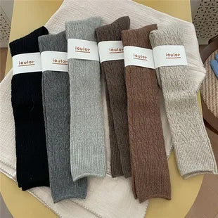 Wool Women Socks Solid Socks Super Thicker Warm Socks for Male Men Merino Wool Socks Against Cold Snow Terry Socks Wholesale