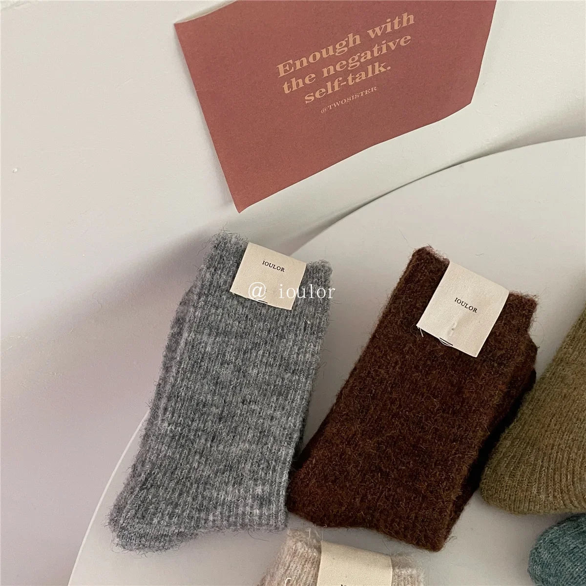 Wool Women Socks Solid Socks Super Thicker Warm Socks for Male Men Merino Wool Socks Against Cold Snow Terry Socks Wholesale